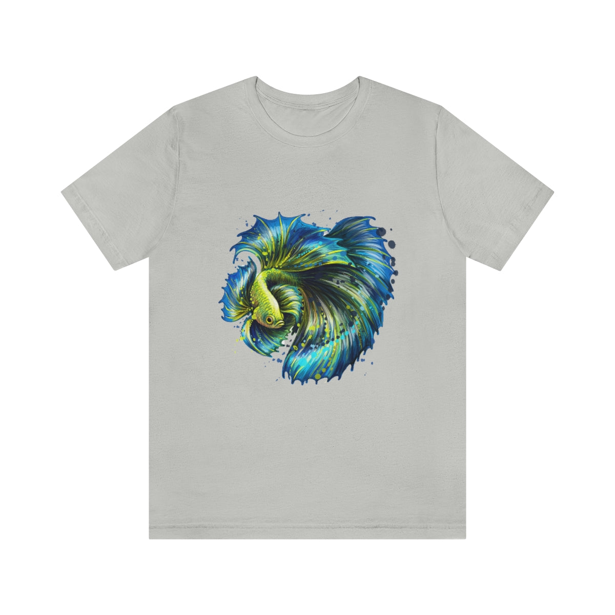 Unisex Jersey Short Sleeve Tee "Colorful tropical fish"