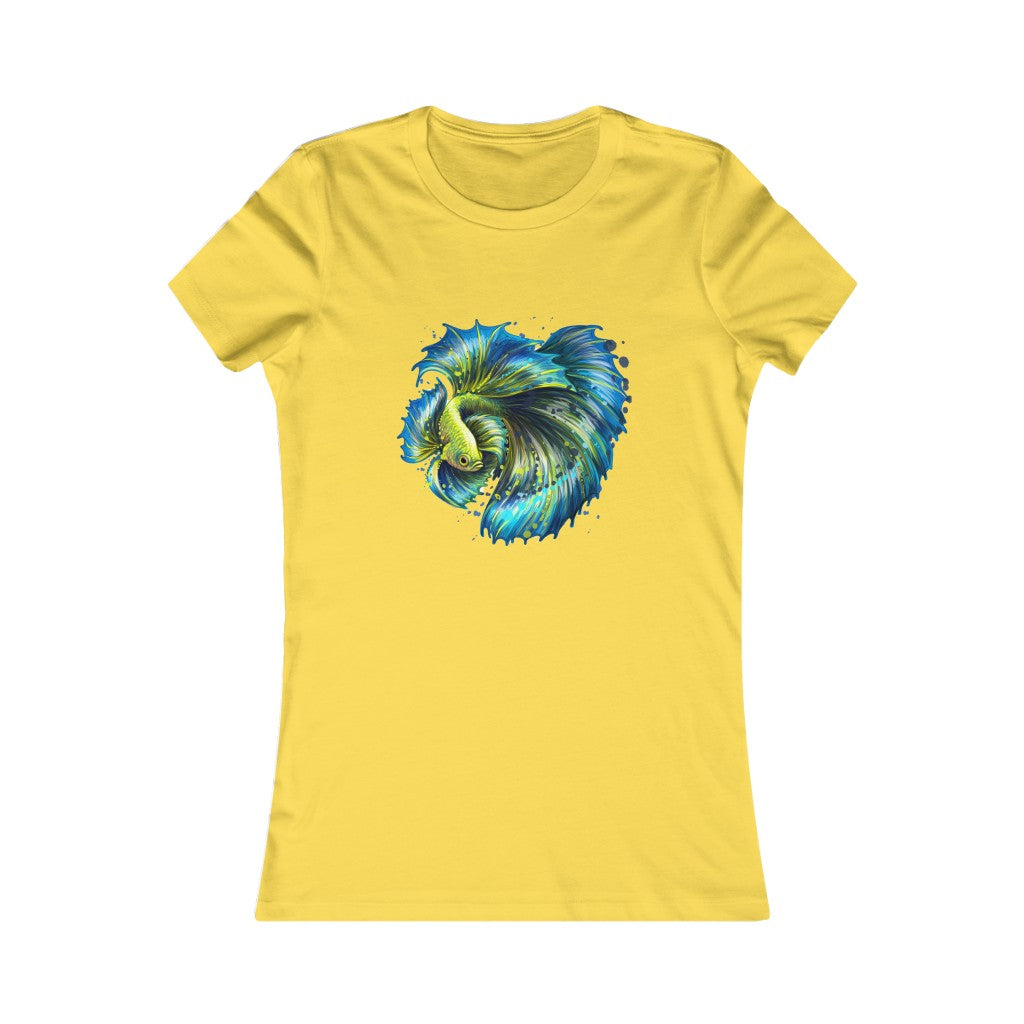 Women's Favorite Tee "Colorful tropical fish"