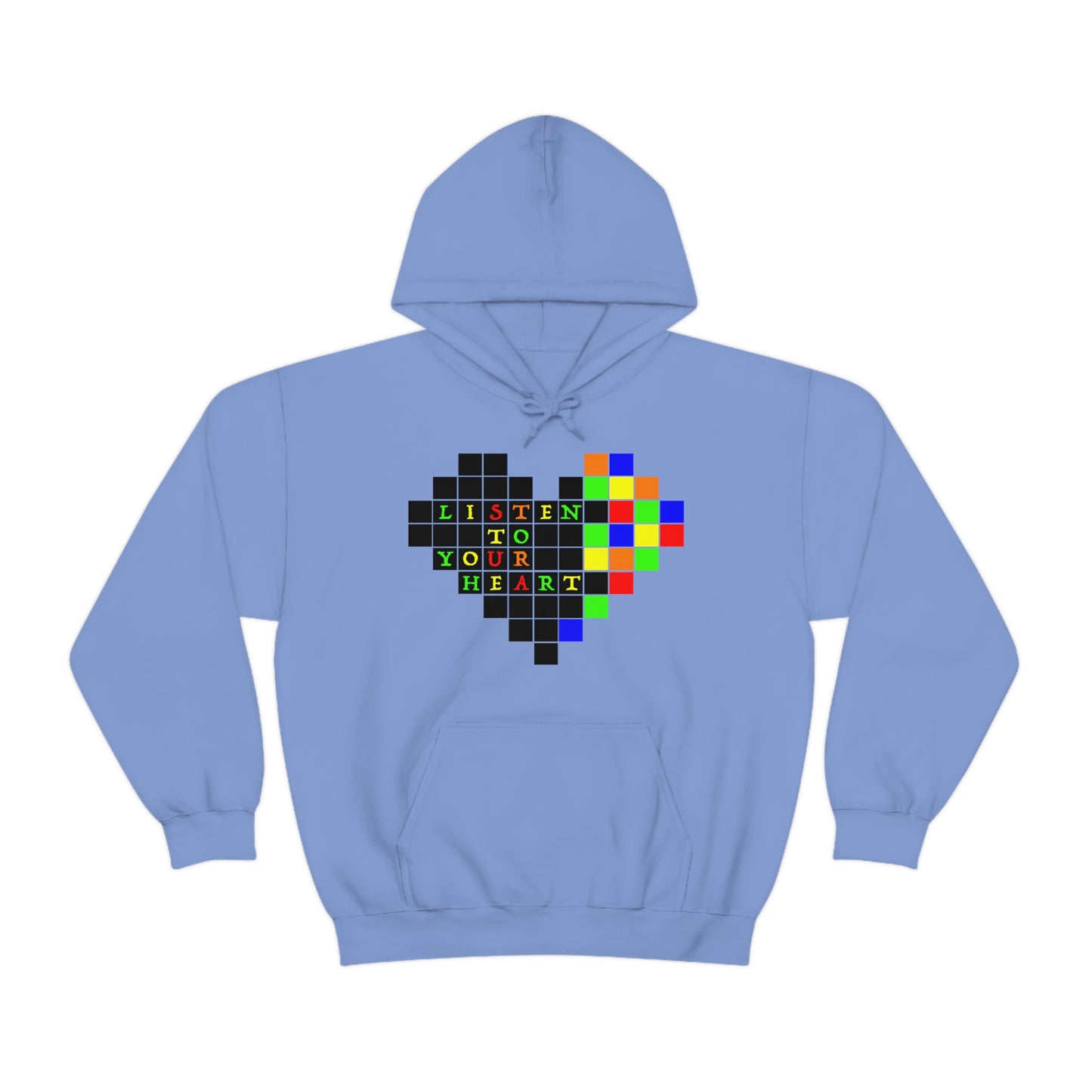 Unisex Heavy Blend™ Hooded Sweatshirt "Listen to your heart"
