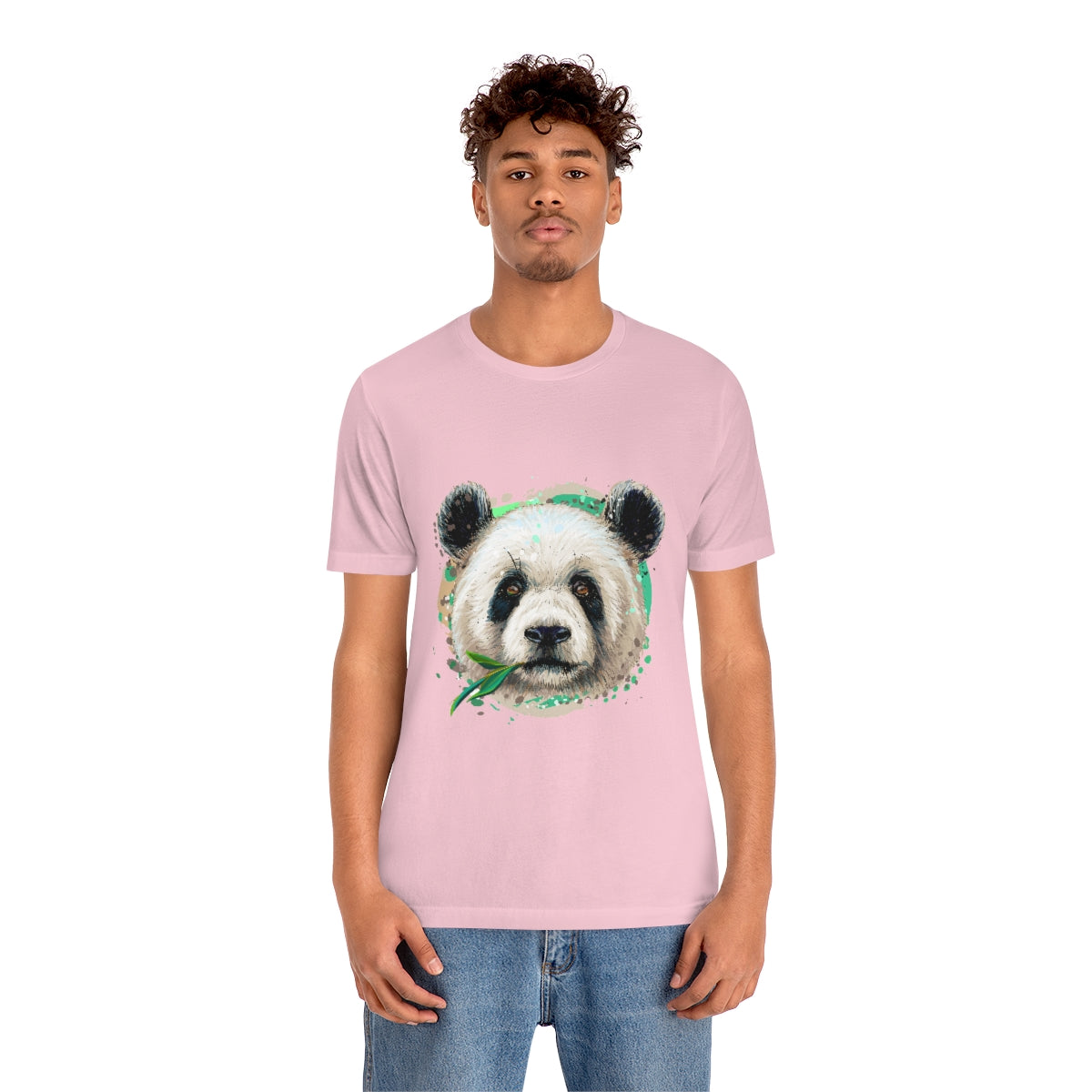 Unisex Jersey Short Sleeve Tee "Colorful panda"