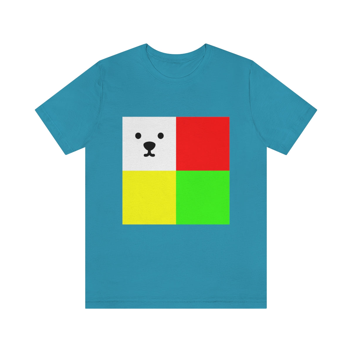 Unisex Jersey Short Sleeve Tee "CuBeArea big logo"