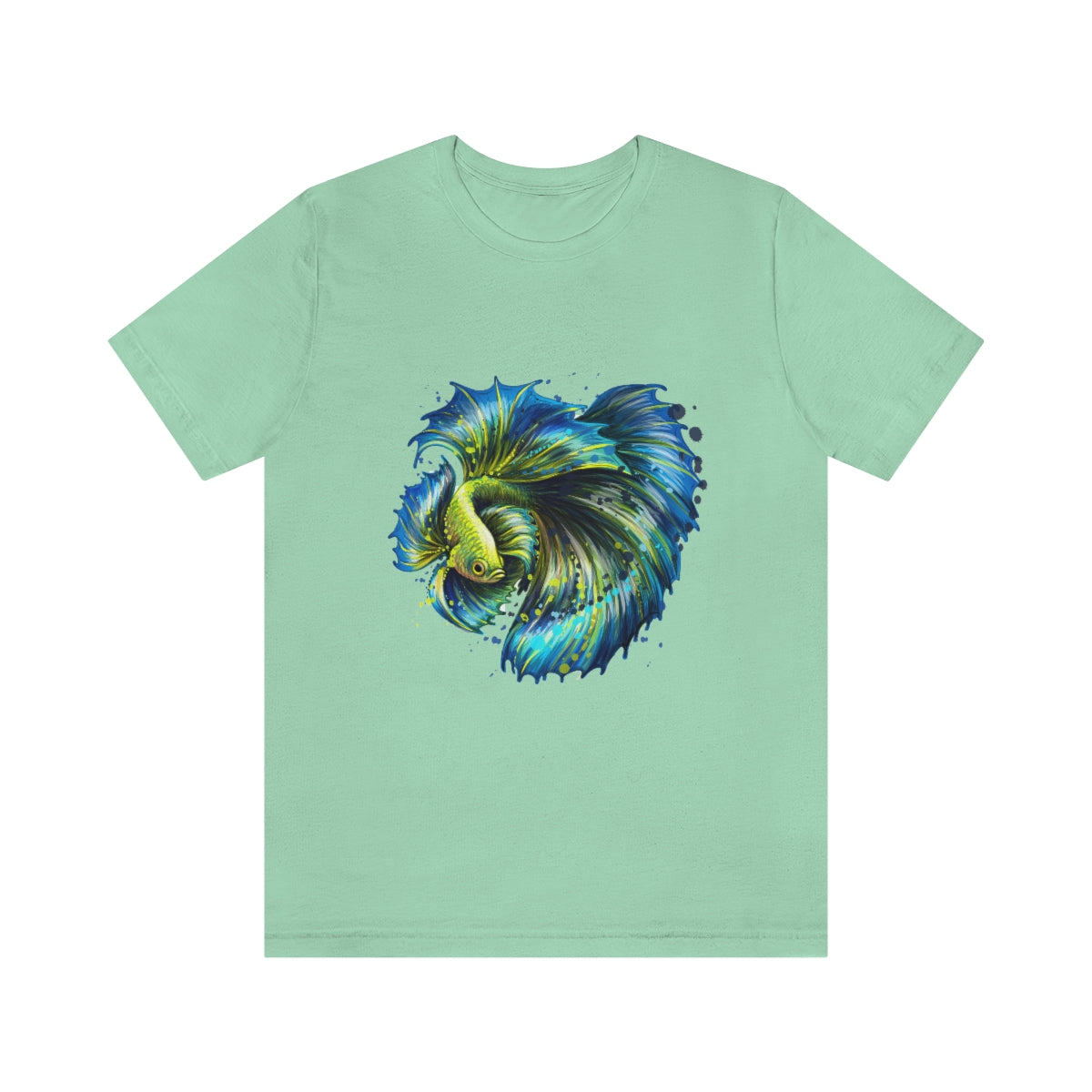 Unisex Jersey Short Sleeve Tee "Colorful tropical fish"