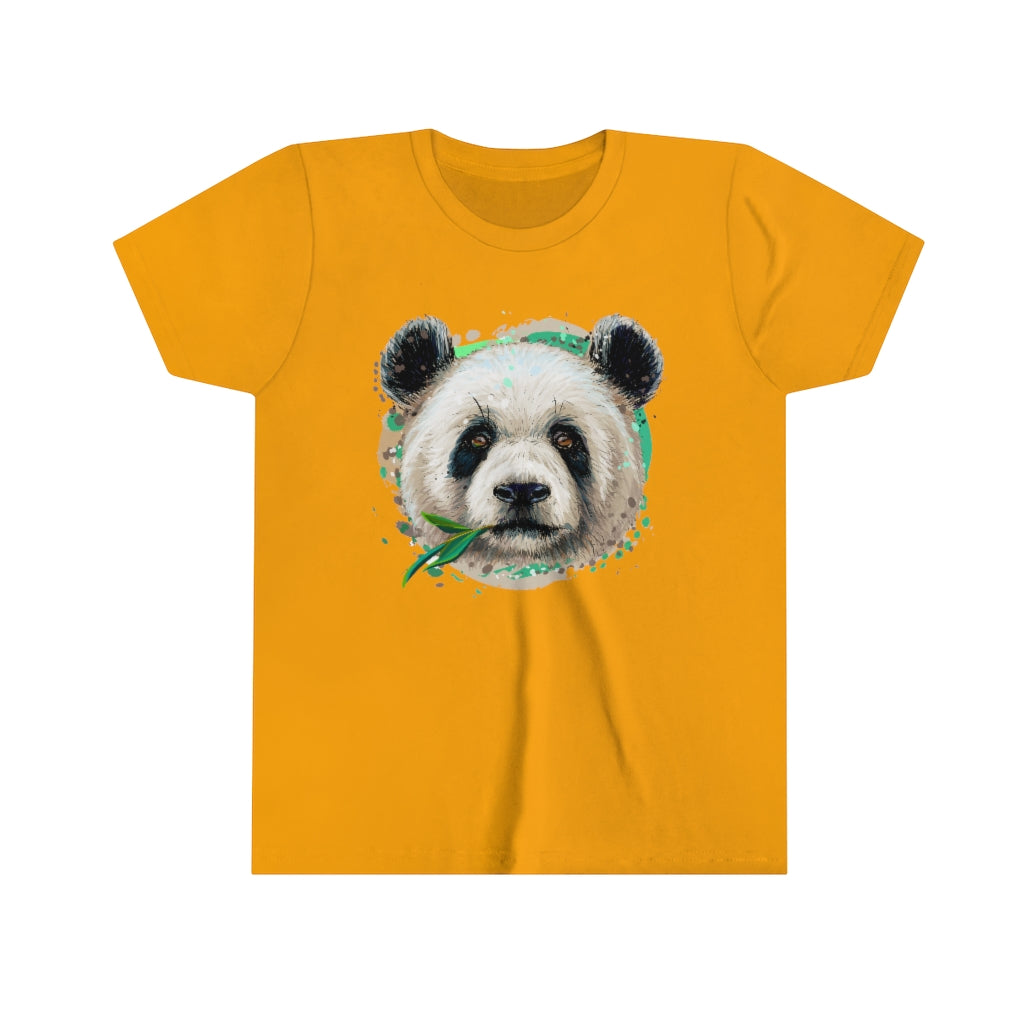 Youth Short Sleeve Tee "Colorful panda"
