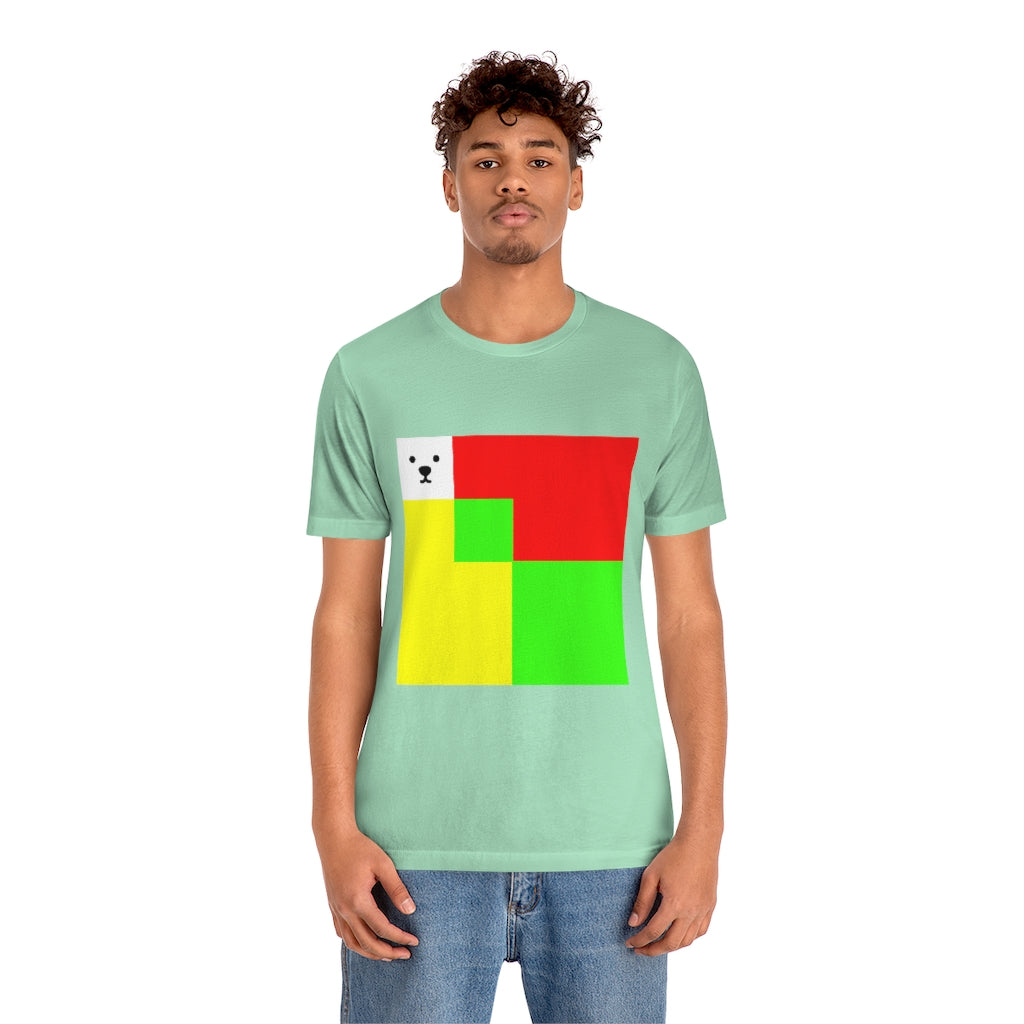 Unisex Jersey Short Sleeve Tee "CuBeArea abstract"