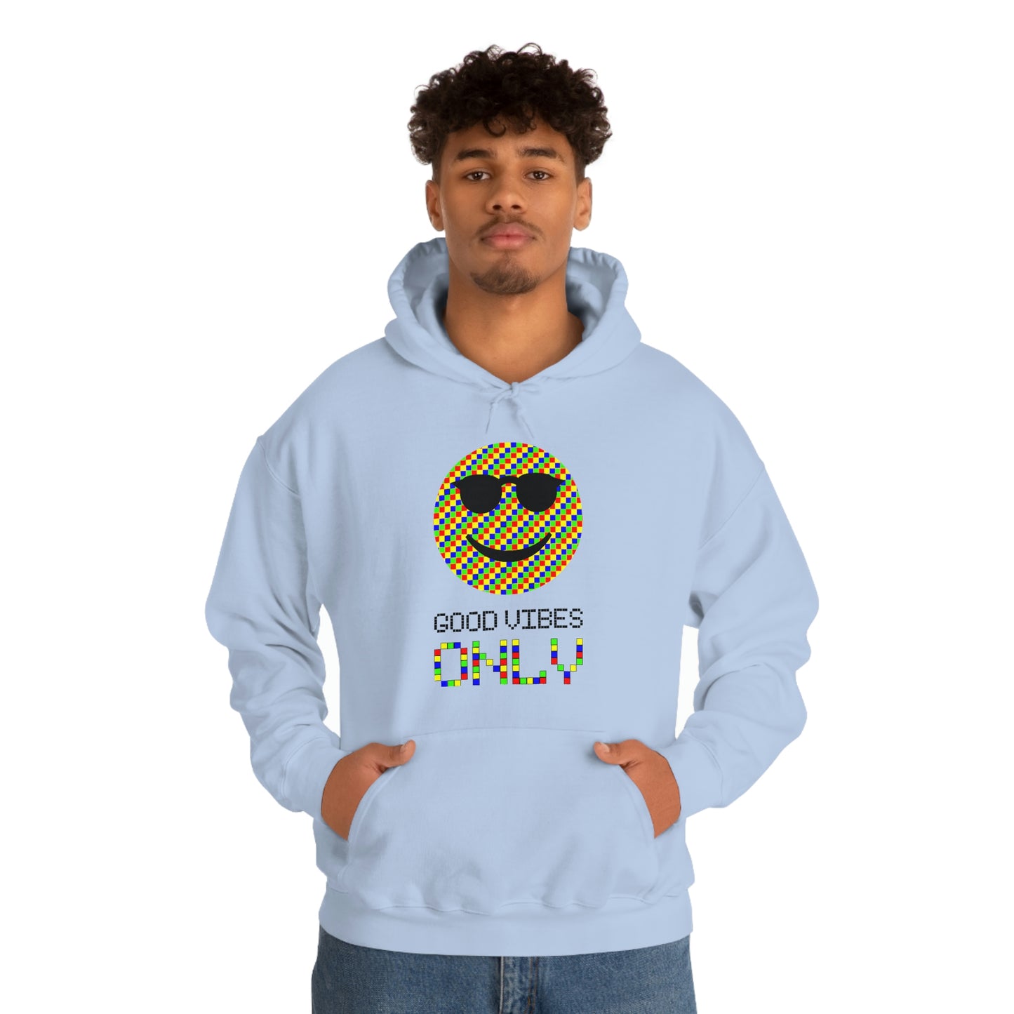 Unisex Heavy Blend™ Hooded Sweatshirt "Good vibes only"