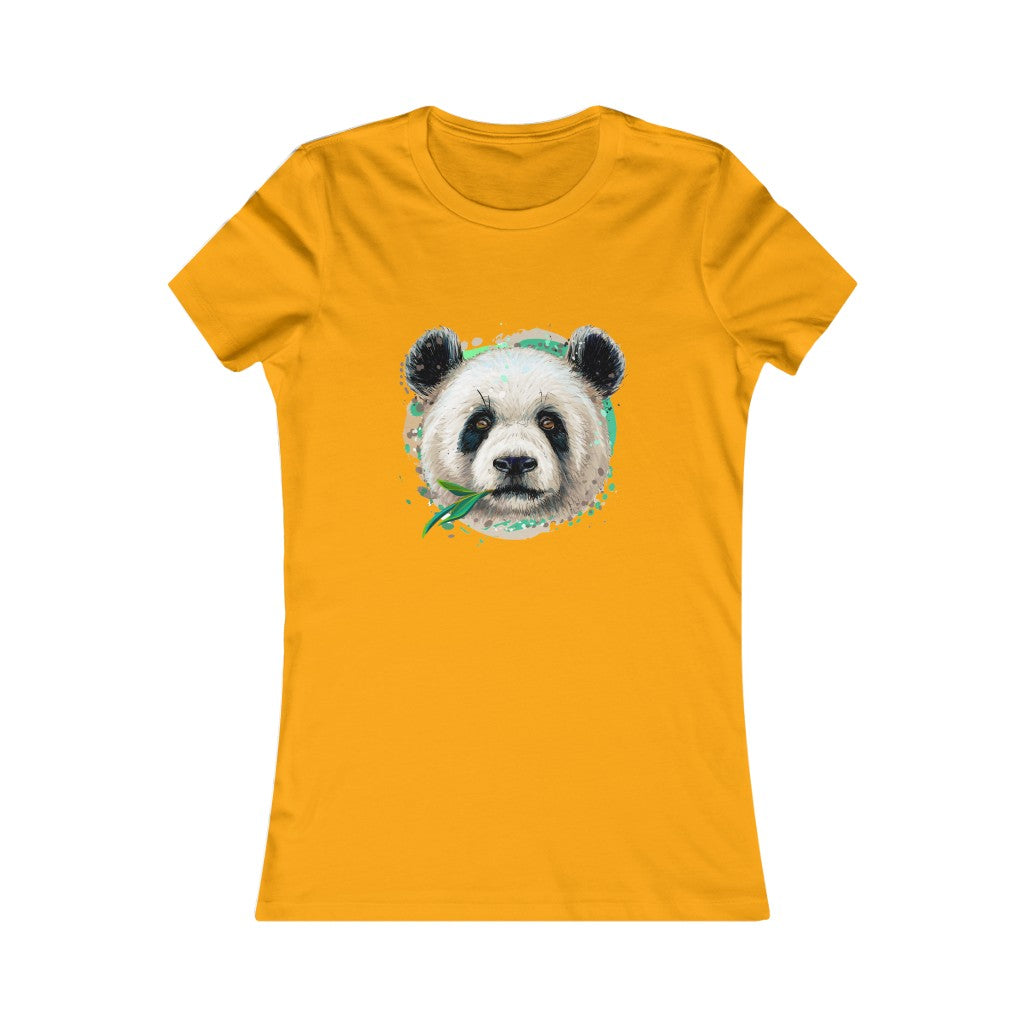 Women's Favorite Tee "Colorful panda"