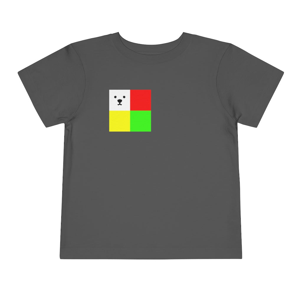 Kids Short Sleeve Tee "CuBeArea middle logo"