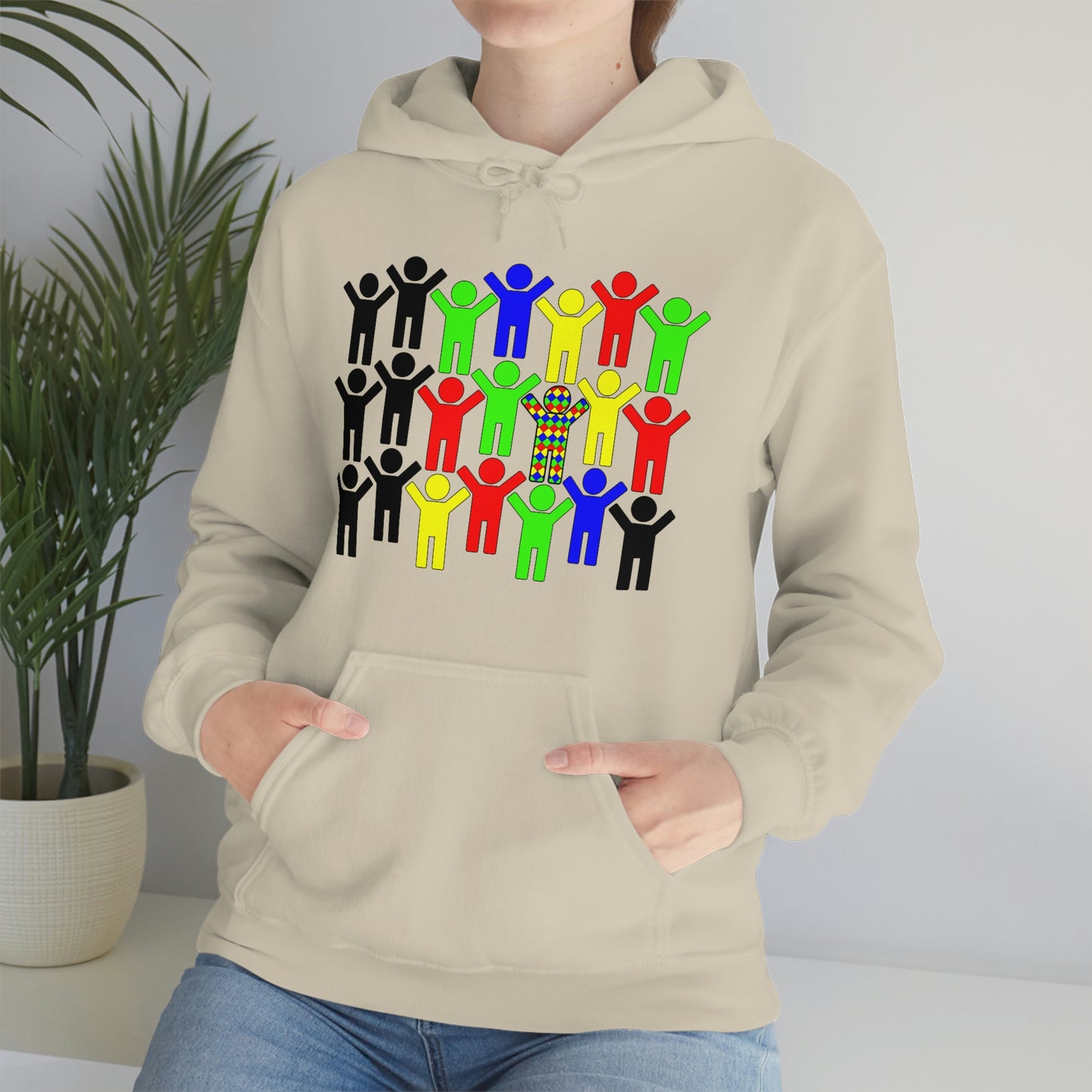 Unisex Heavy Blend™ Hooded Sweatshirt "Change the world by changing yourself"