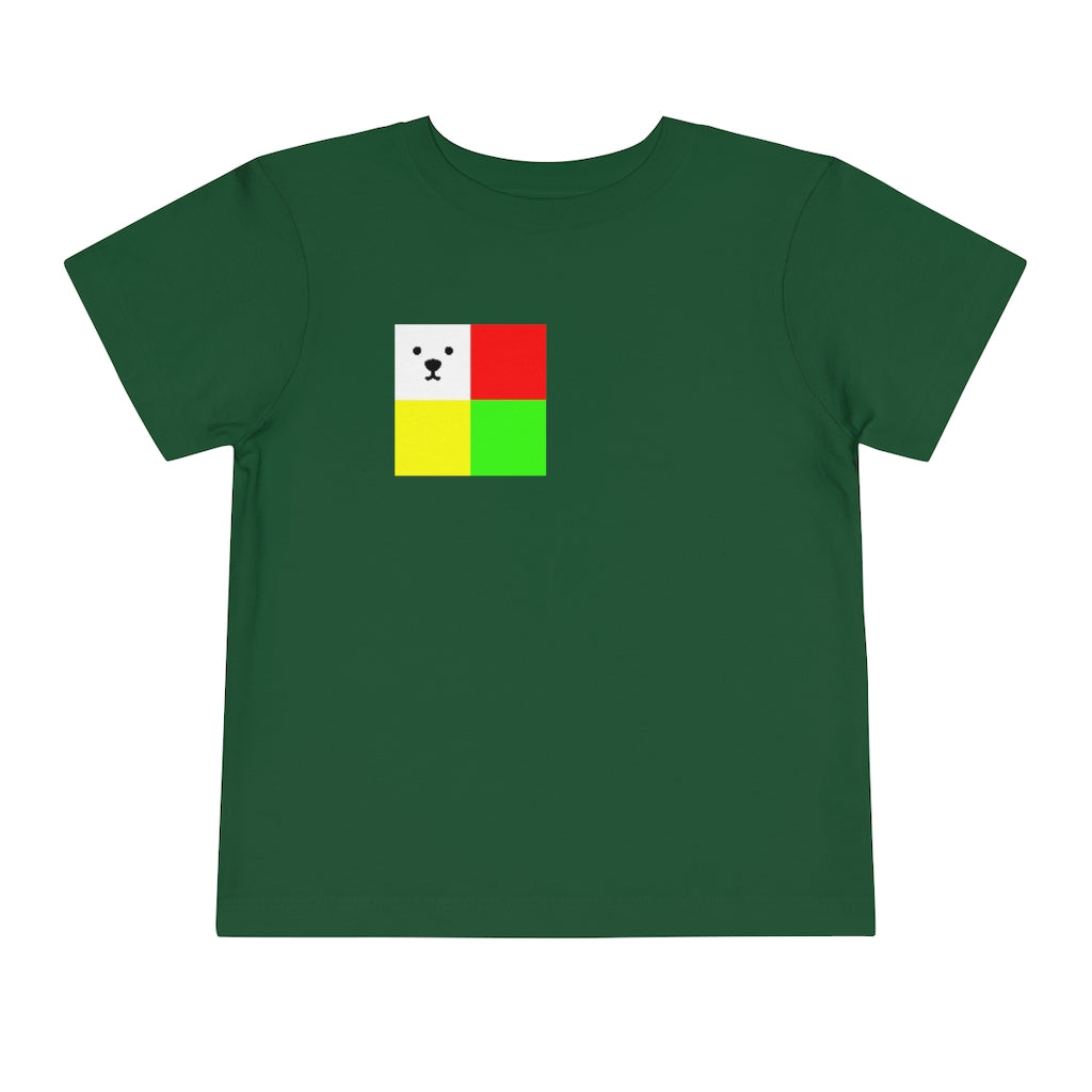 Kids Short Sleeve Tee "CuBeArea middle logo"