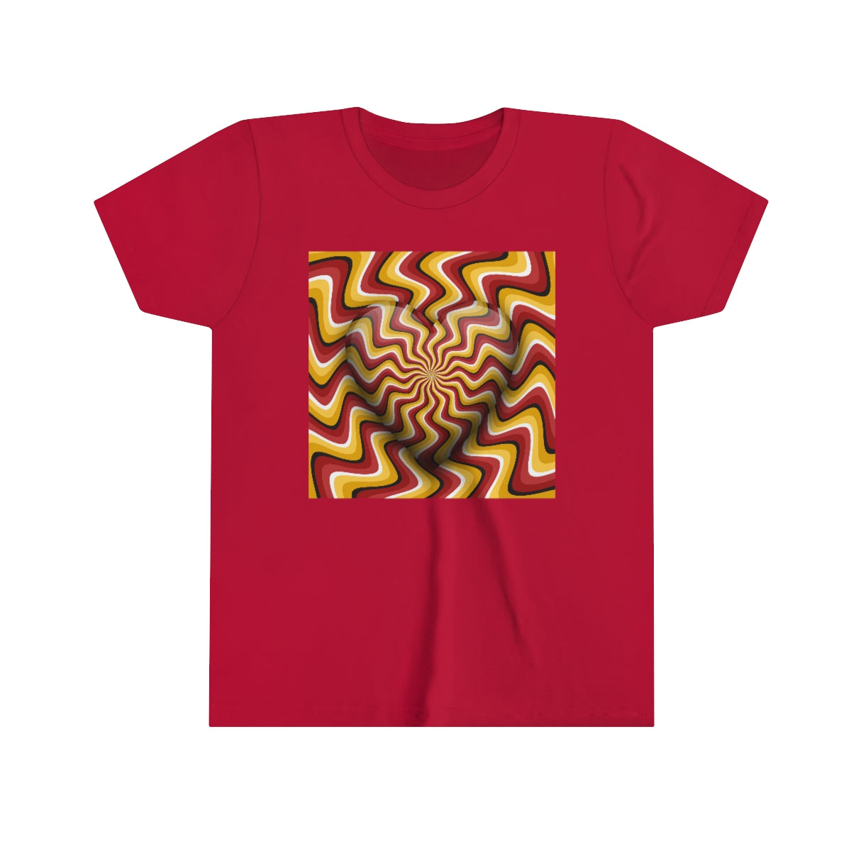 Youth Short Sleeve Tee "Optical illusion Heart"