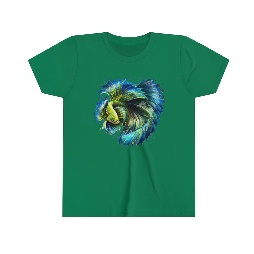 Youth Short Sleeve Tee "Colorful tropical fish"