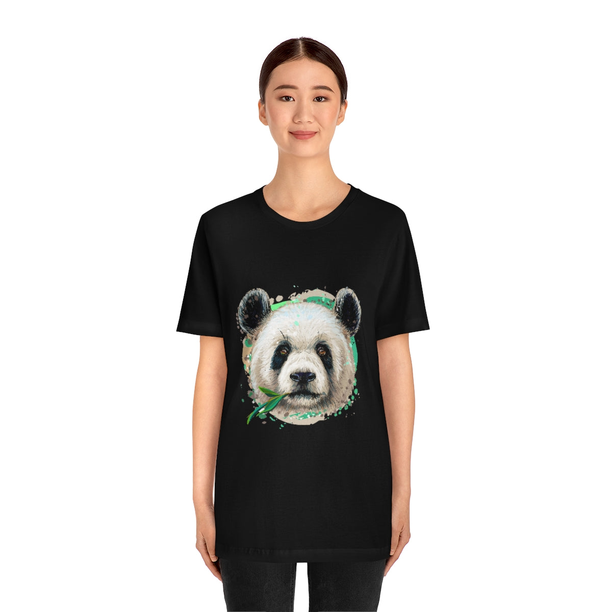 Unisex Jersey Short Sleeve Tee "Colorful panda"
