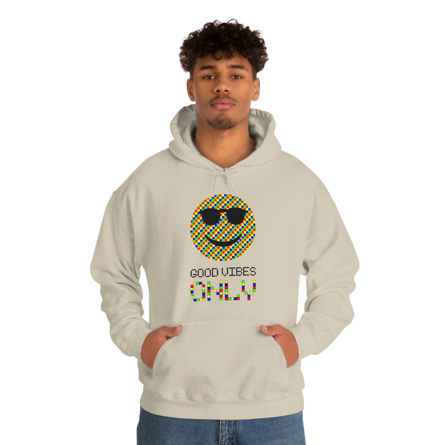 Unisex Heavy Blend™ Hooded Sweatshirt "Good vibes only"