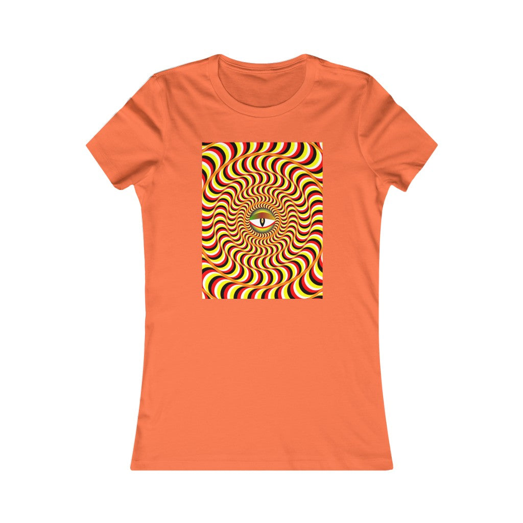 Women's Favorite Tee "Optical illusion Snake Eye"