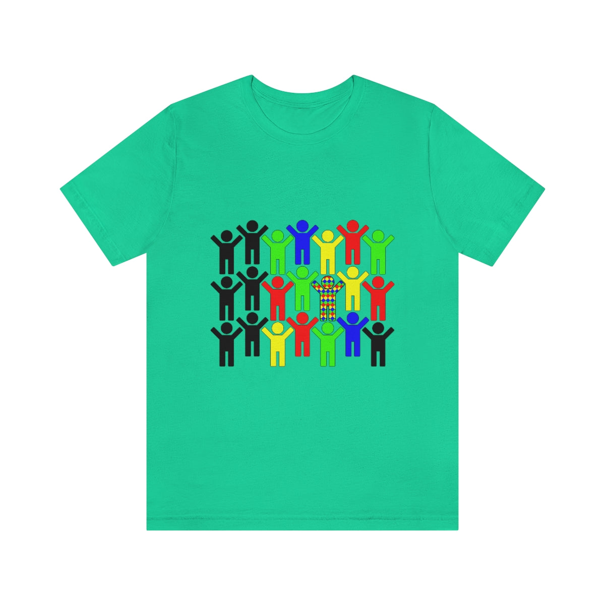 Unisex Jersey Short Sleeve Tee "Change the World by changing yourself"
