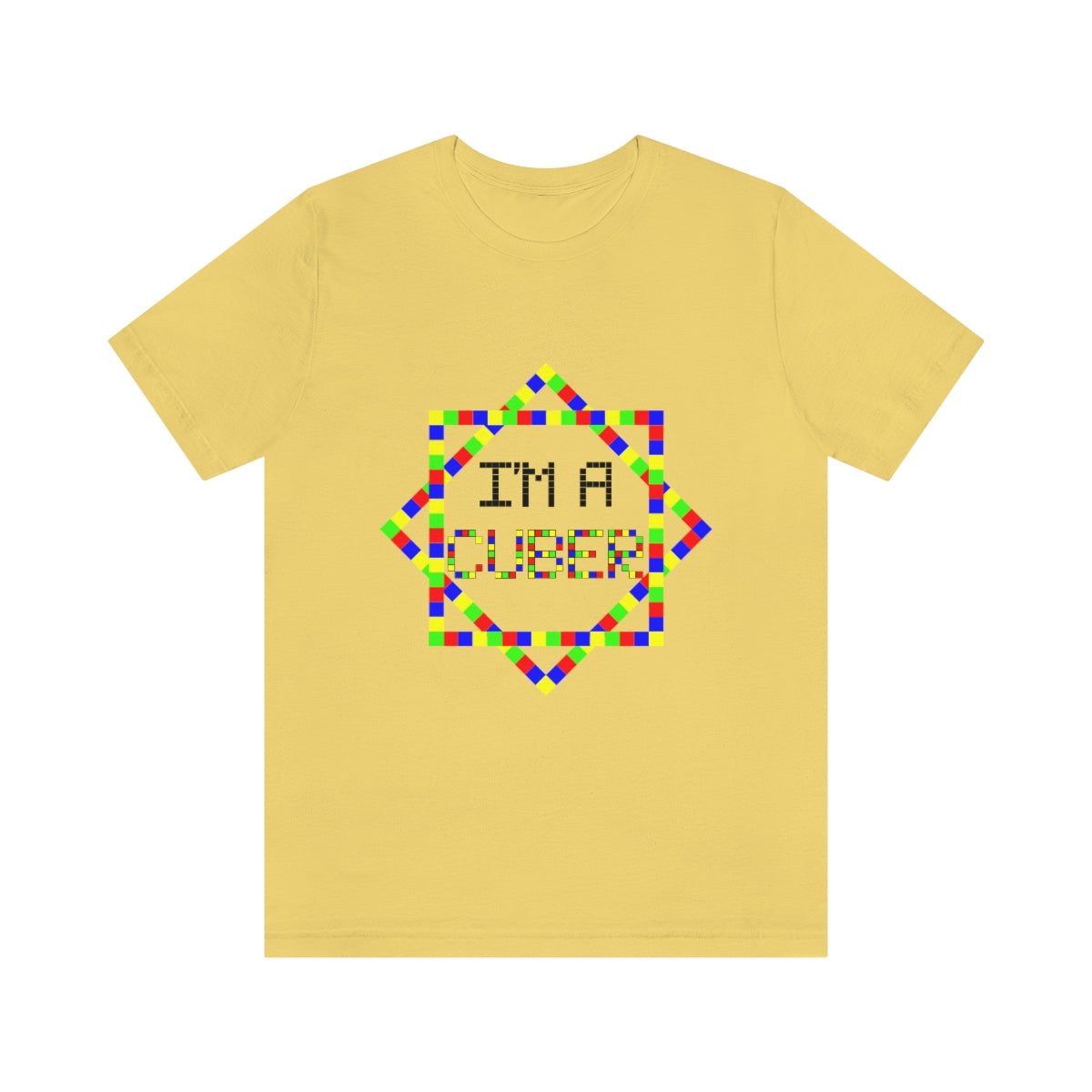 Unisex Jersey Short Sleeve Tee "I'm a cuber"