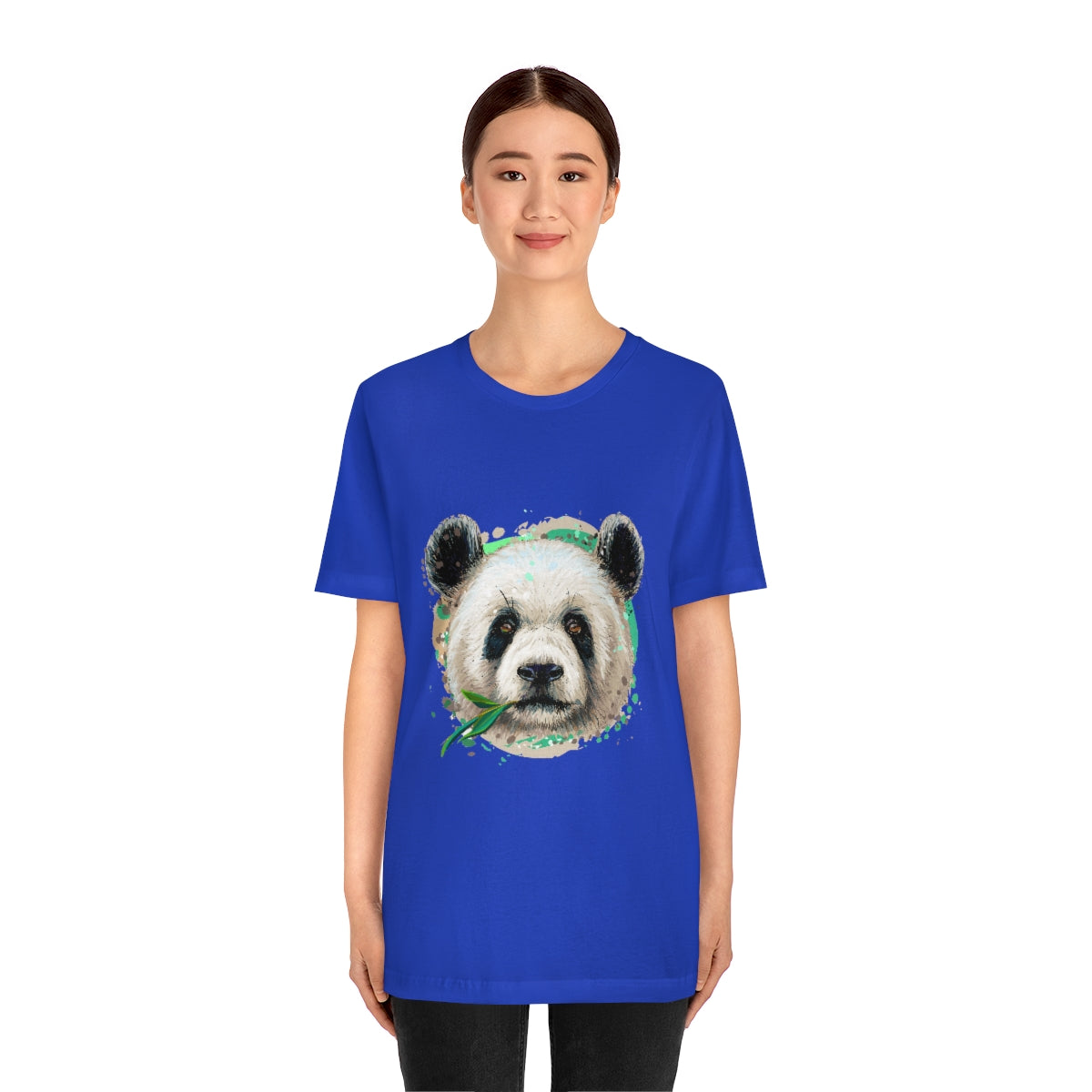 Unisex Jersey Short Sleeve Tee "Colorful panda"