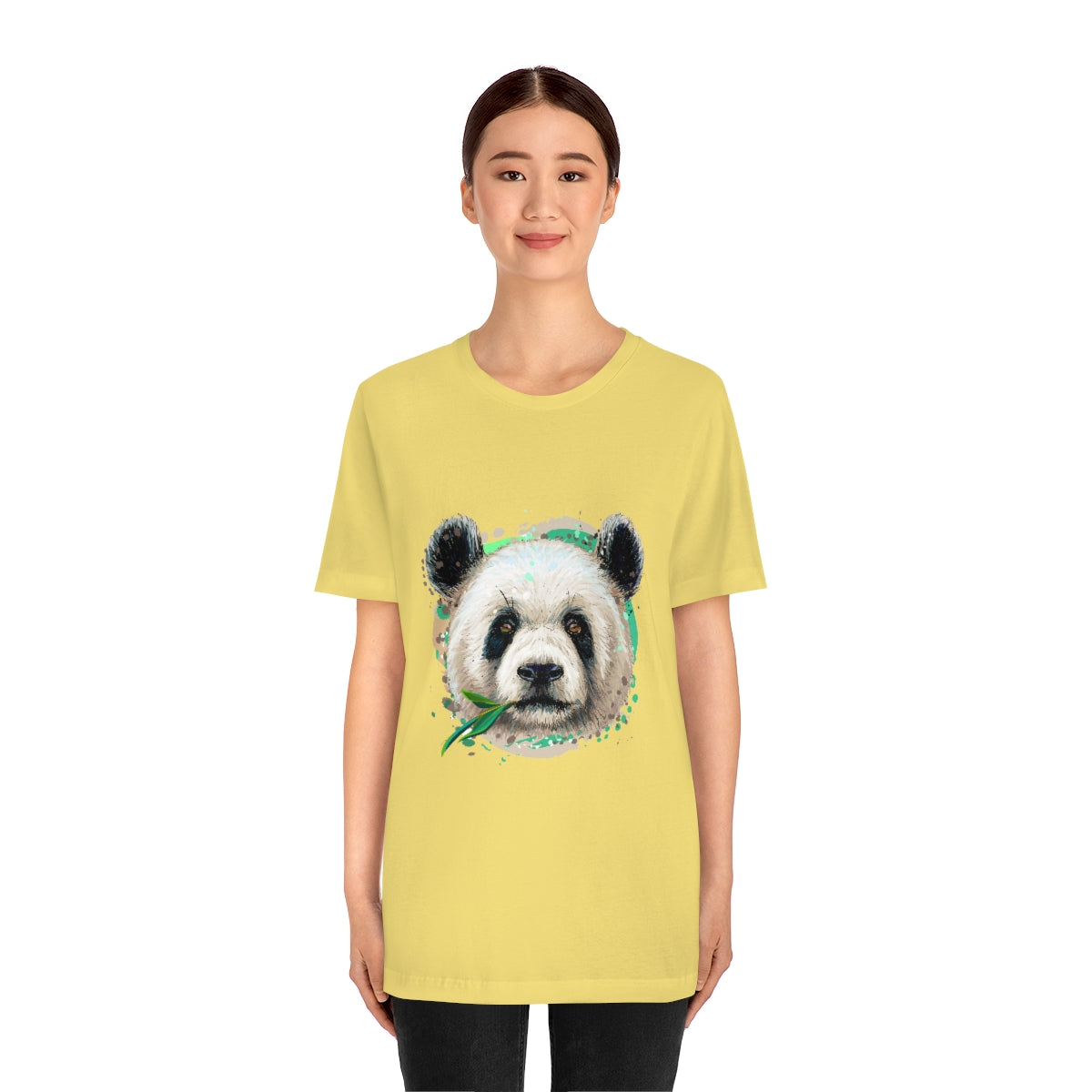 Unisex Jersey Short Sleeve Tee "Colorful panda"