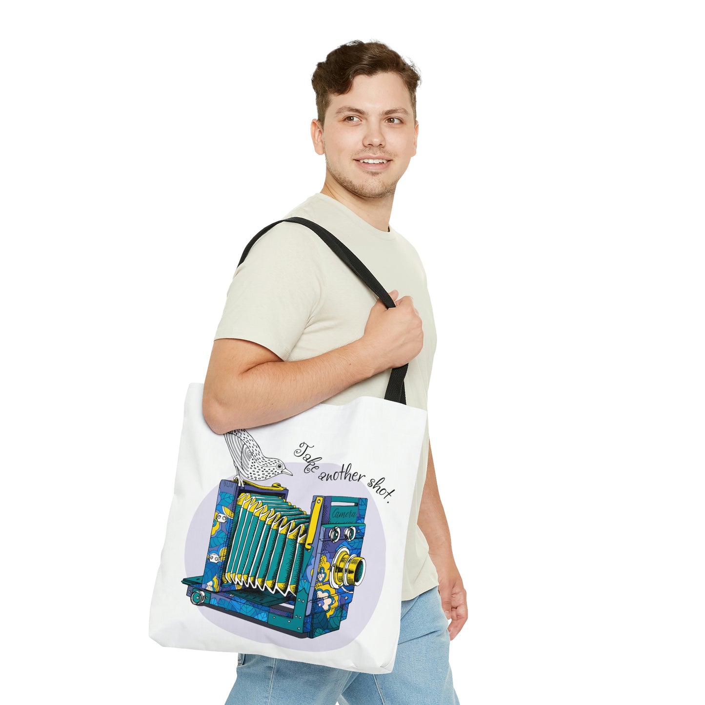 AOP Tote Bag "Take another shot"