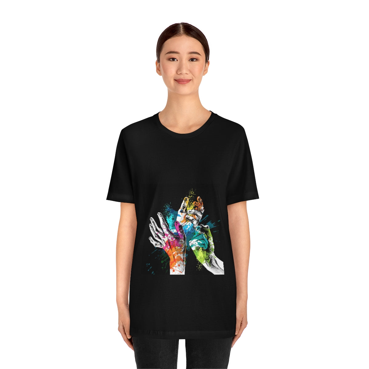Unisex Jersey Short Sleeve Tee "Hands"