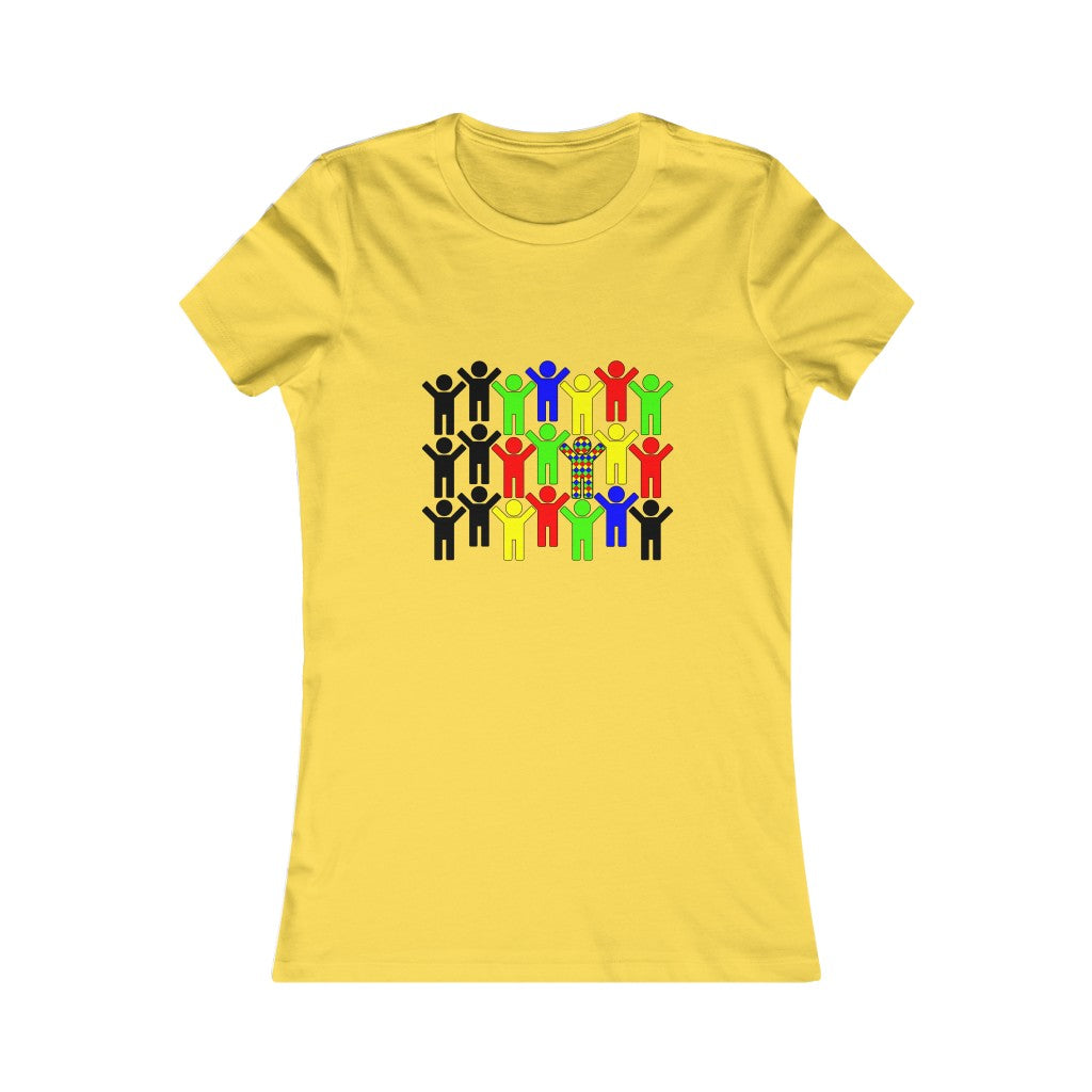 Women's Favorite Tee "Change the World by changing yourself"