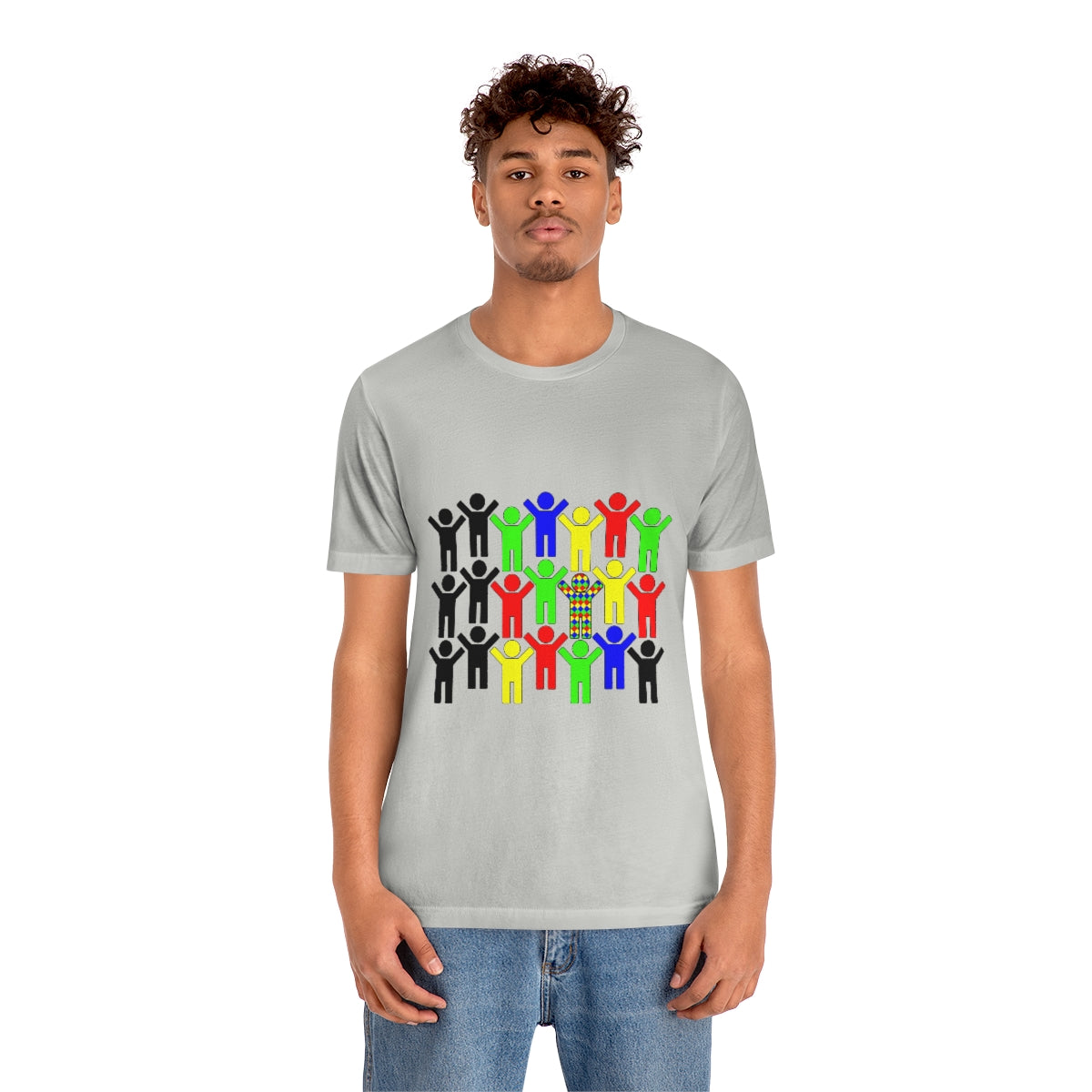 Unisex Jersey Short Sleeve Tee "Change the World by changing yourself"