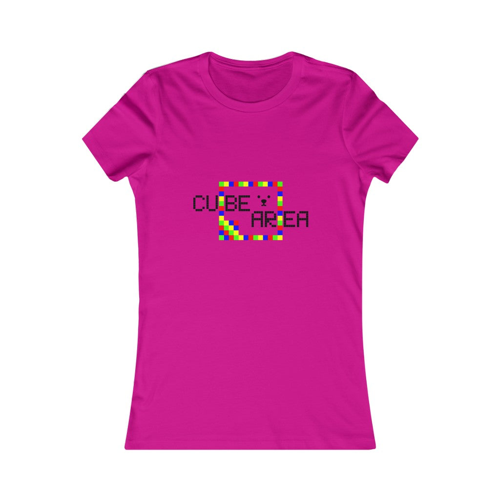 Women's Favorite Tee "CuBeArea"