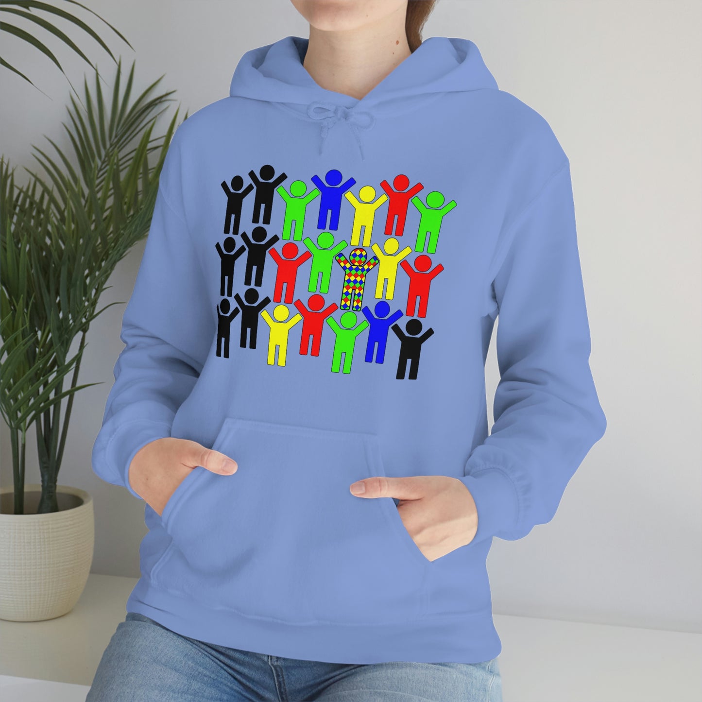 Unisex Heavy Blend™ Hooded Sweatshirt "Change the world by changing yourself"