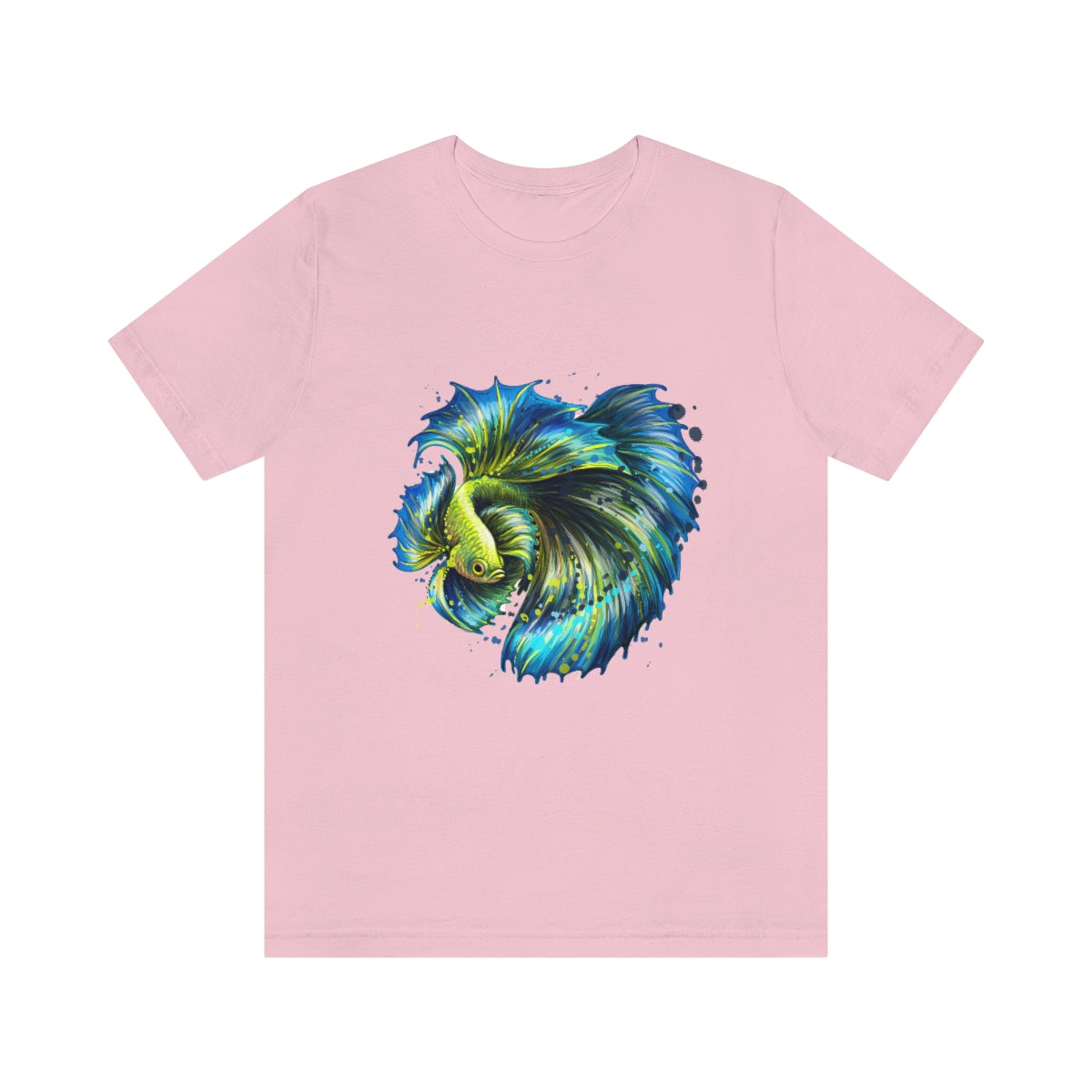 Unisex Jersey Short Sleeve Tee "Colorful tropical fish"