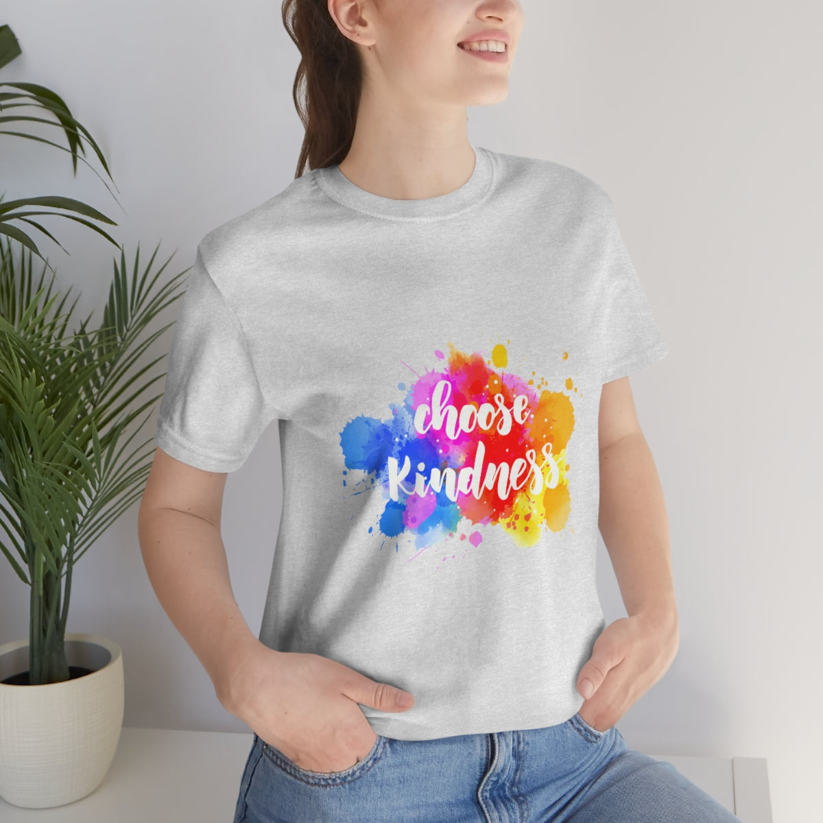 Unisex Jersey Short Sleeve Tee "Pink shirt DAY Choose kindness"