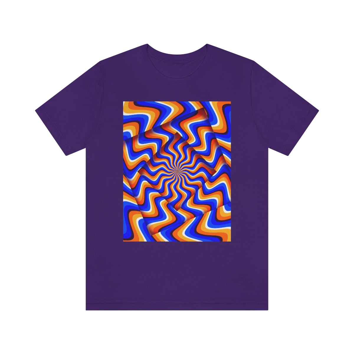 Unisex Jersey Short Sleeve Tee "Optical illusion Abstract turned frames"