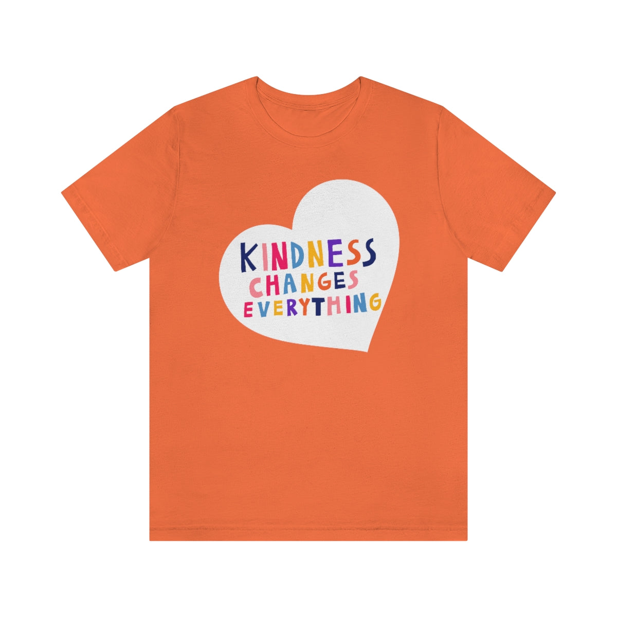 Unisex Jersey Short Sleeve Tee "Pink shirt DAY Kindness changes everything"