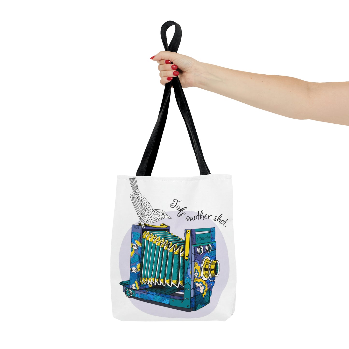 AOP Tote Bag "Take another shot"
