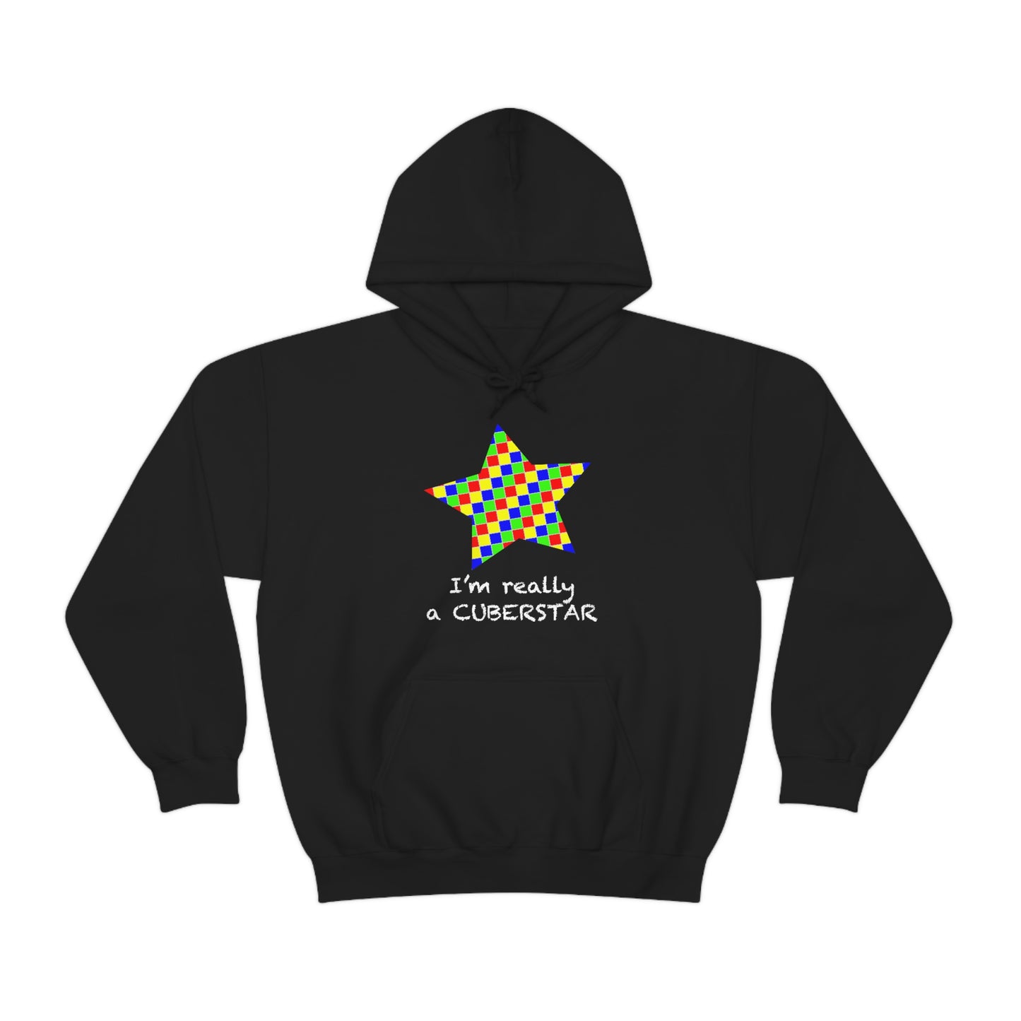 Unisex Heavy Blend™ Hooded Sweatshirt "I'm really a cuberstar"