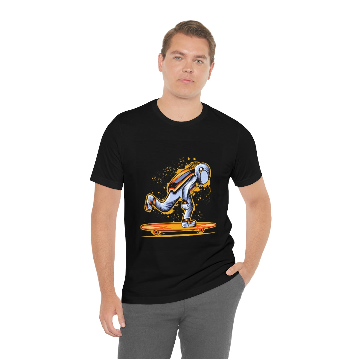 Unisex Jersey Short Sleeve Tee "Skateboarding"