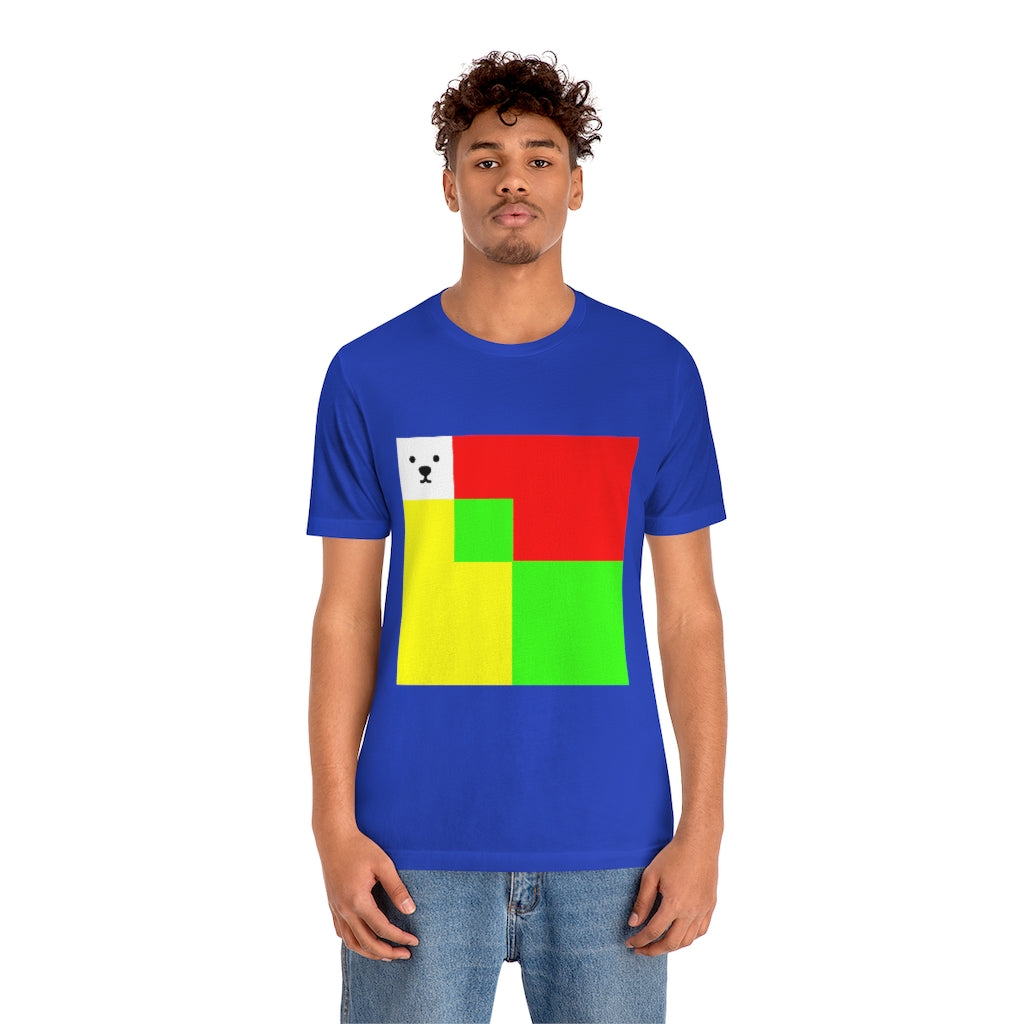 Unisex Jersey Short Sleeve Tee "CuBeArea abstract"