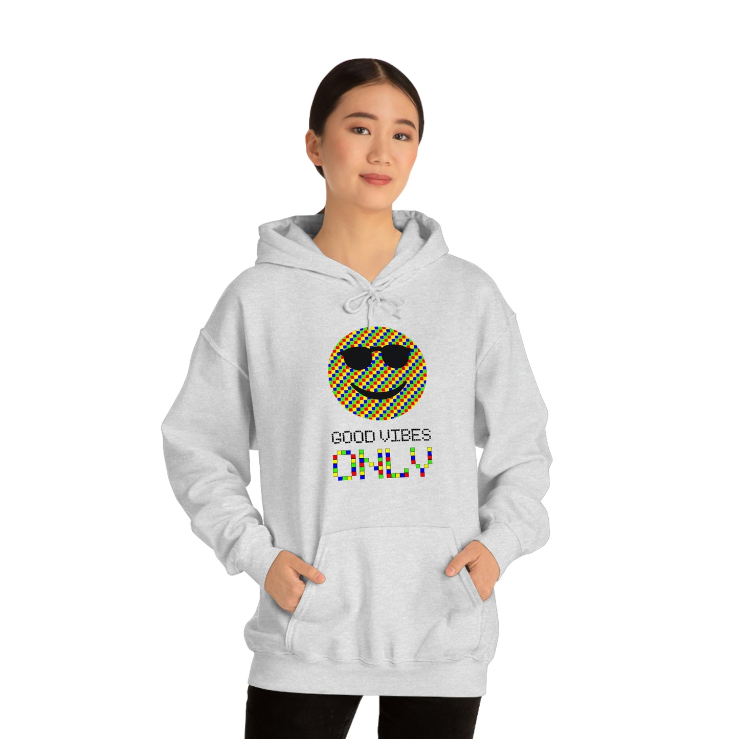 Unisex Heavy Blend™ Hooded Sweatshirt "Good vibes only"