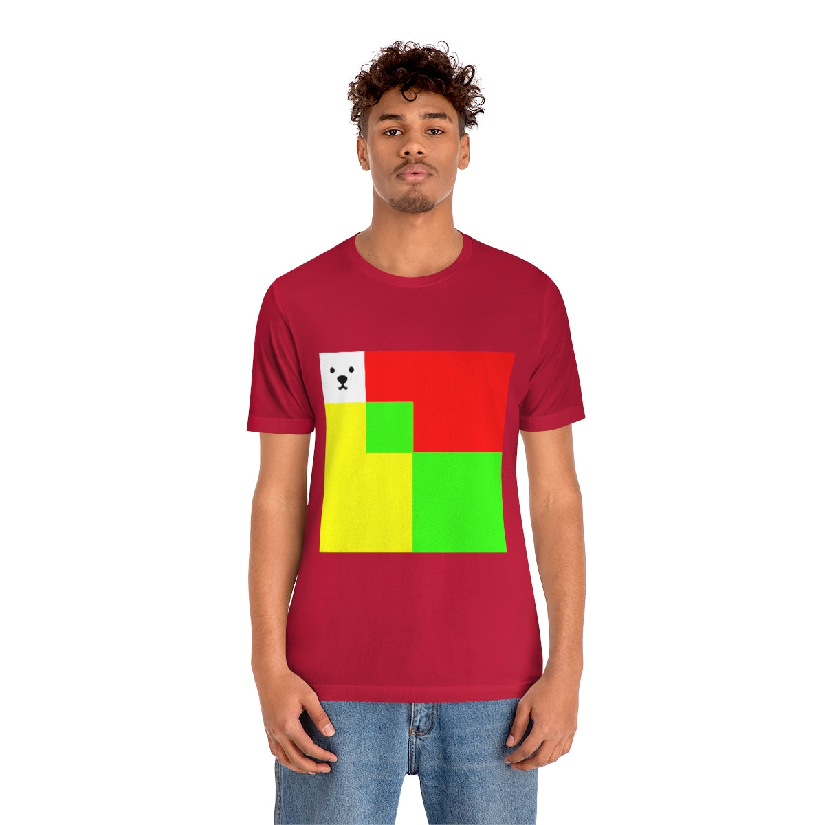 Unisex Jersey Short Sleeve Tee "CuBeArea abstract"