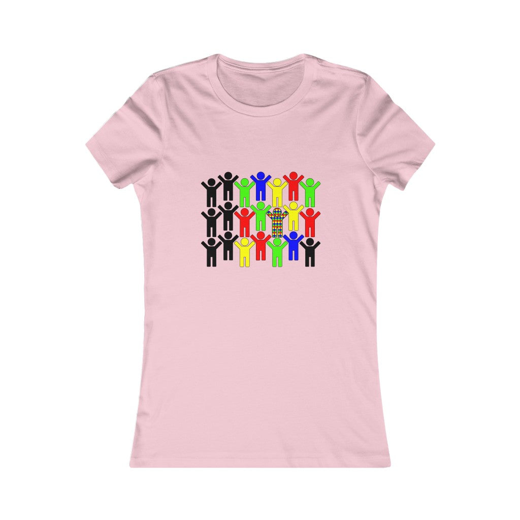 Women's Favorite Tee "Change the World by changing yourself"