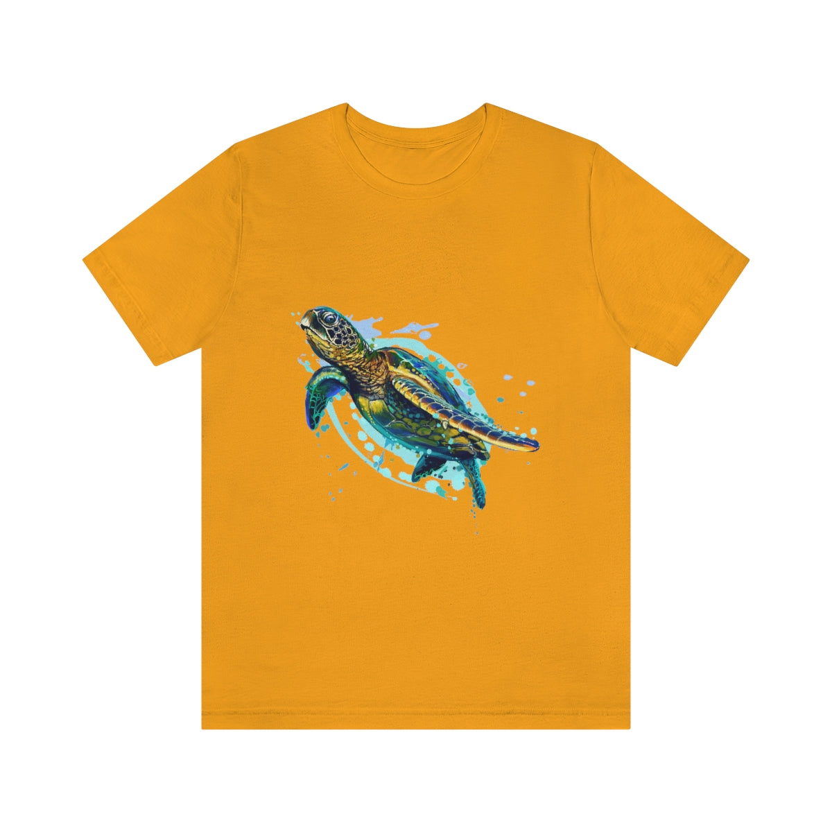 Unisex Jersey Short Sleeve Tee "Sea colorful turtle"