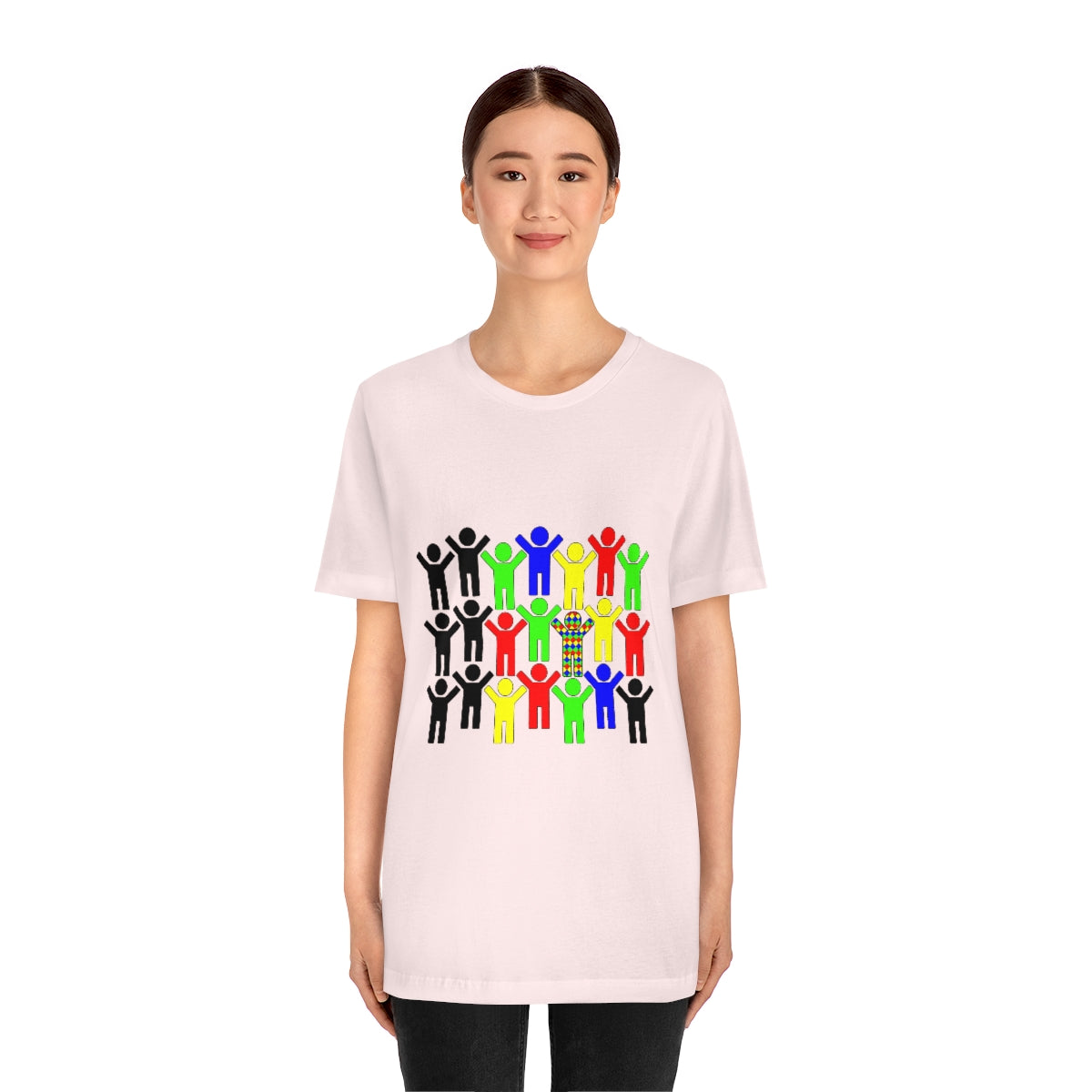 Unisex Jersey Short Sleeve Tee "Change the World by changing yourself"