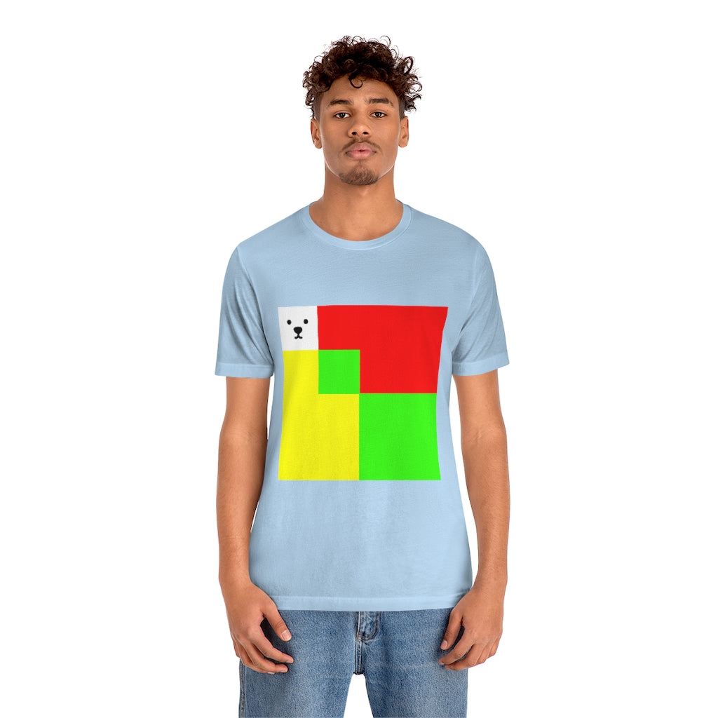Unisex Jersey Short Sleeve Tee "CuBeArea abstract"