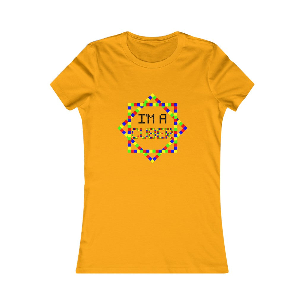 Women's Favorite Tee "I'm a cuber"