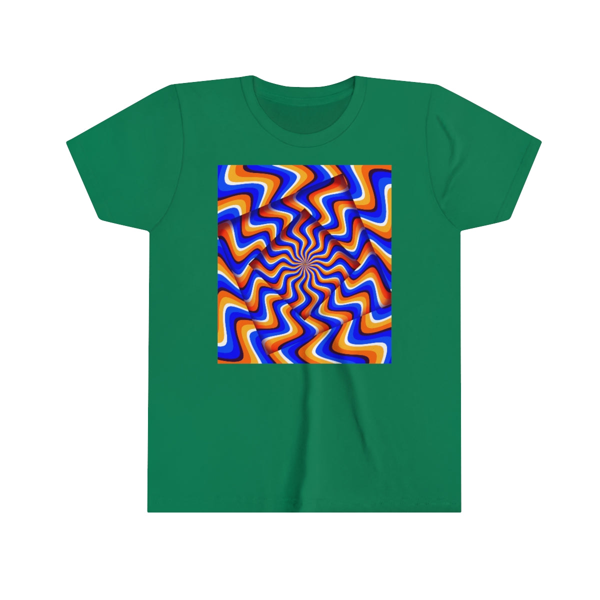 Youth Short Sleeve Tee "Optical illusion Abstract turned frames"