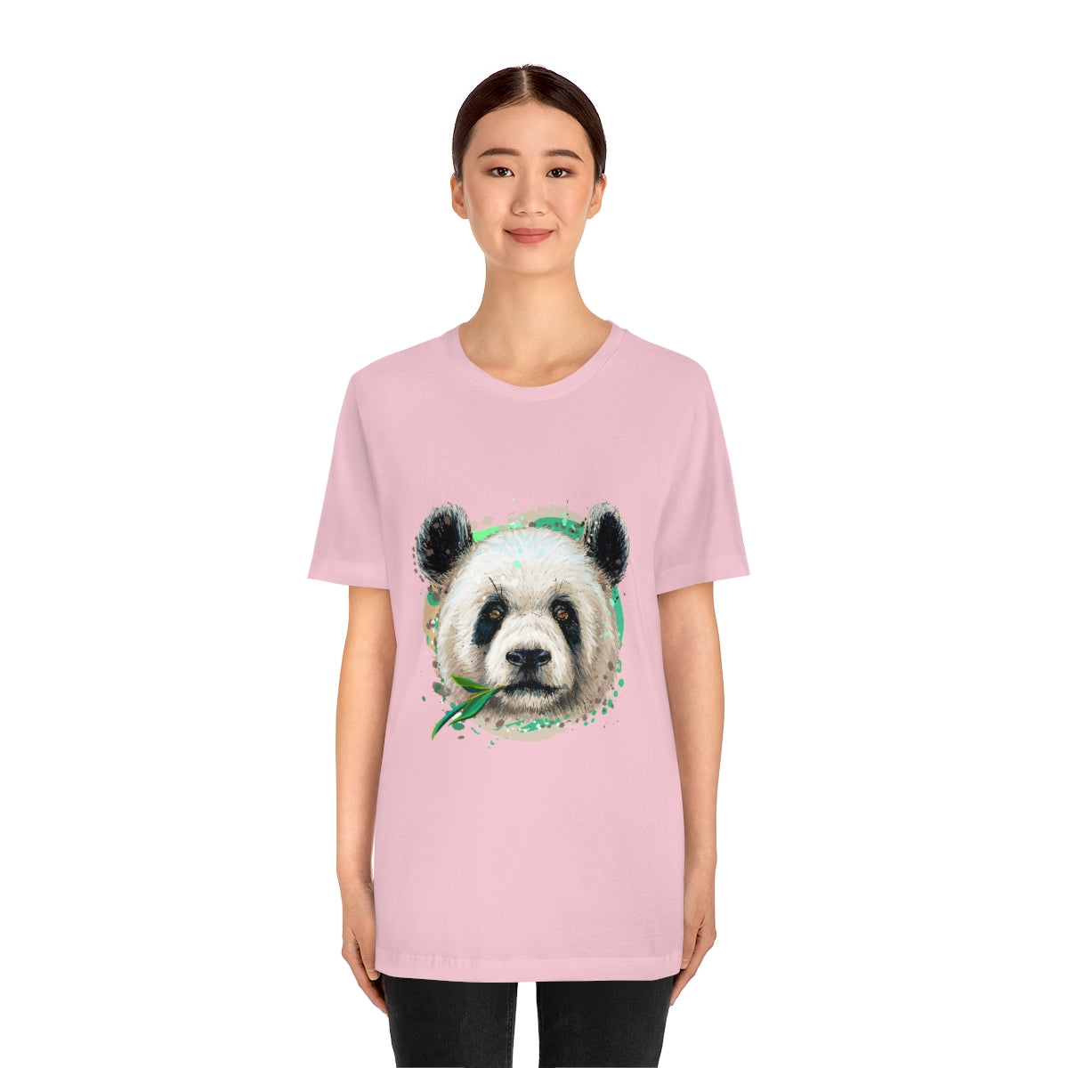 Unisex Jersey Short Sleeve Tee "Colorful panda"