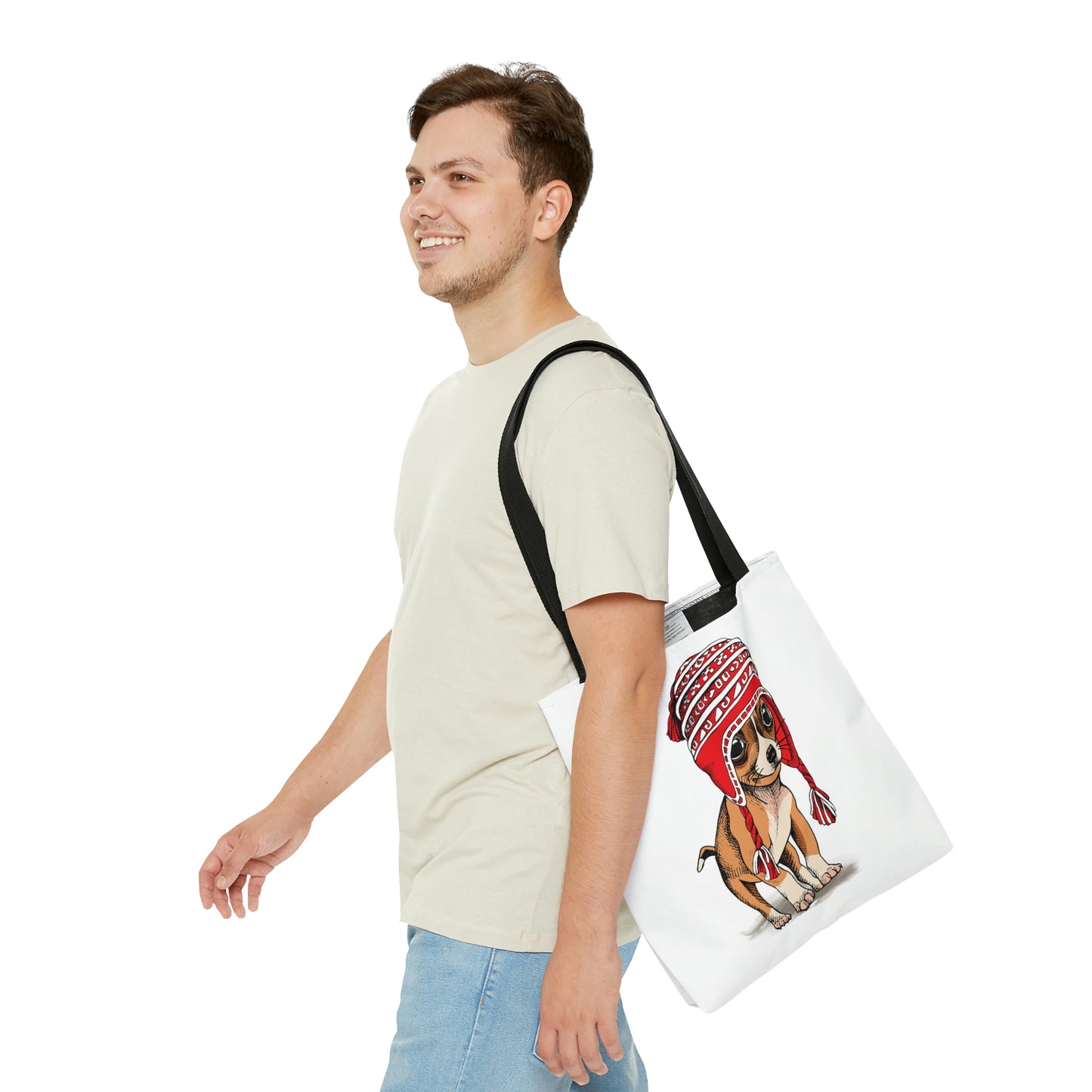 AOP Tote Bag "Puppy Chihuahua"