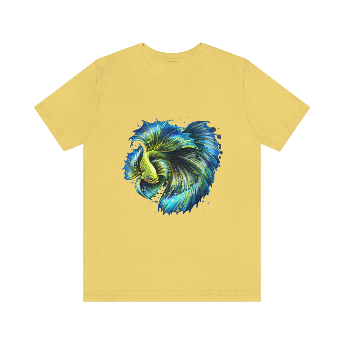 Unisex Jersey Short Sleeve Tee "Colorful tropical fish"