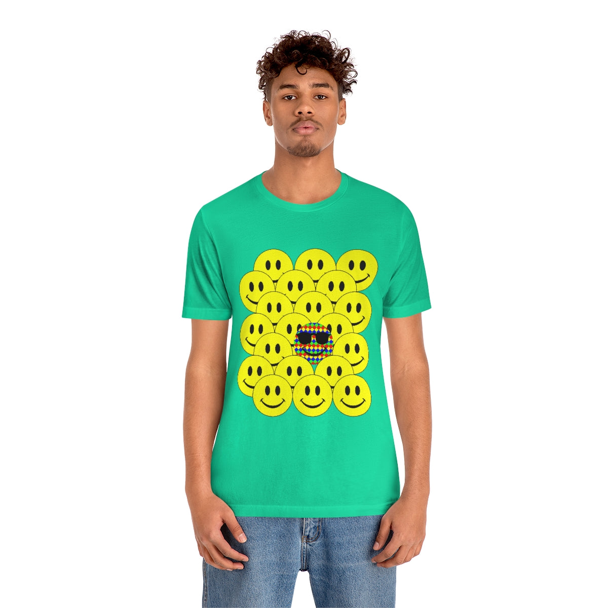 Unisex Jersey Short Sleeve Tee "Think different"
