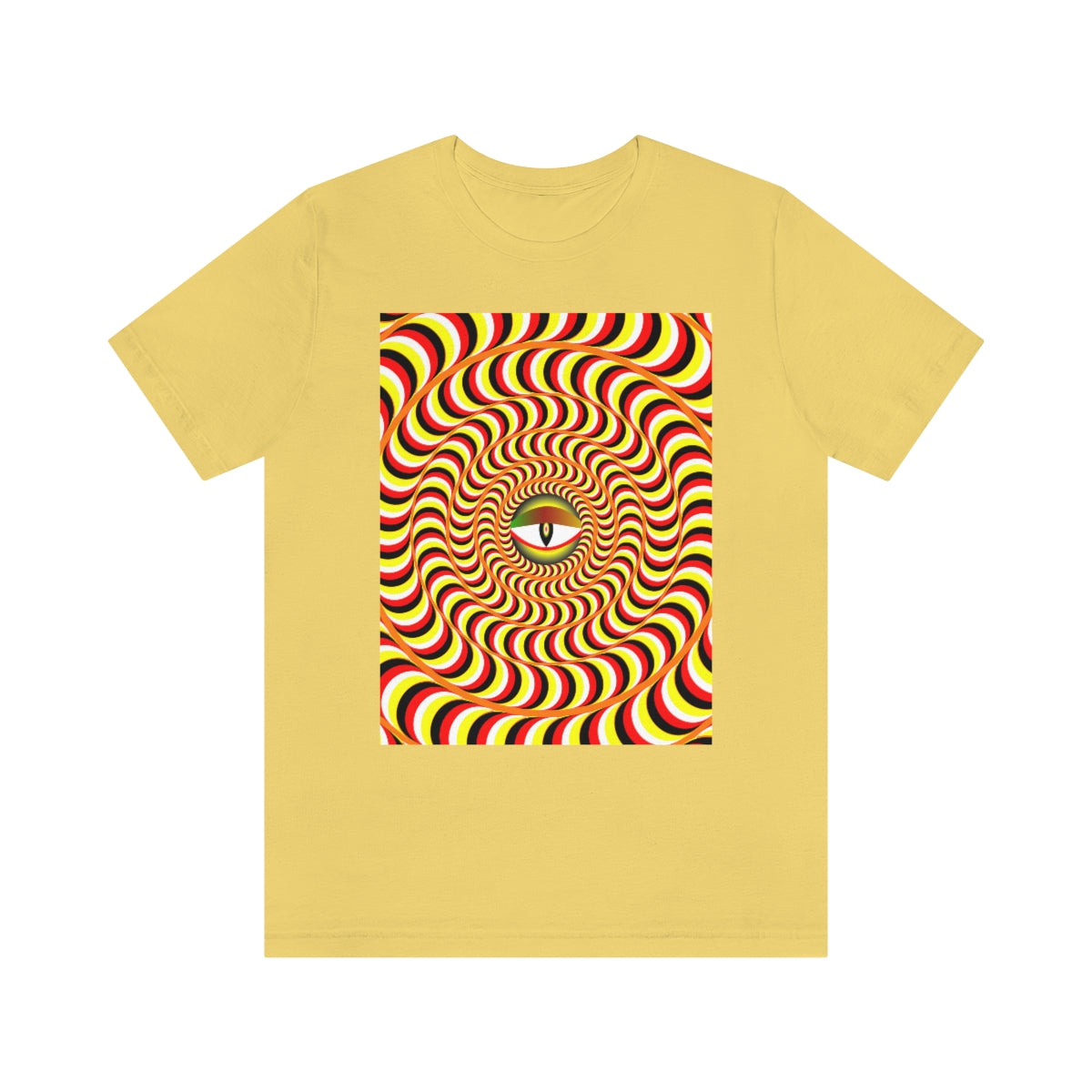 Unisex Jersey Short Sleeve Tee "Optical illusion Snake Eye"