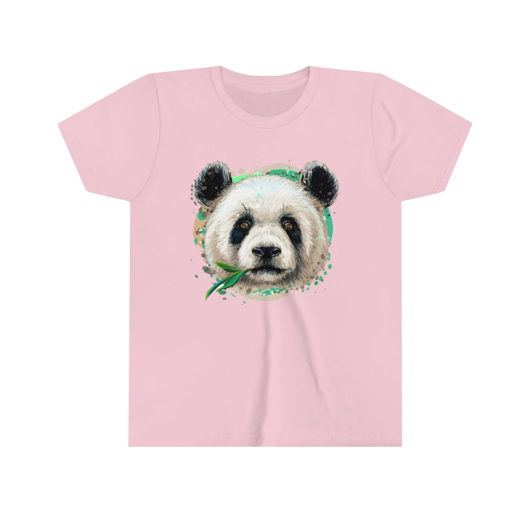 Youth Short Sleeve Tee "Colorful panda"